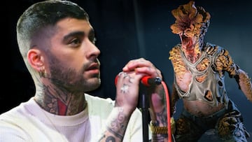 Zayn y un chasqueador.