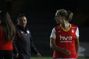 Partidazo en El Campín entre Santa Fe y América de Cali, por las semifinales del fútbol femenino.