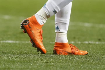 Sus últimas zapatillas en el Real Madrid