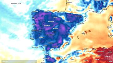 AEMET avisa de un “frente frío que barrerá la Península”: las zonas más afectadas