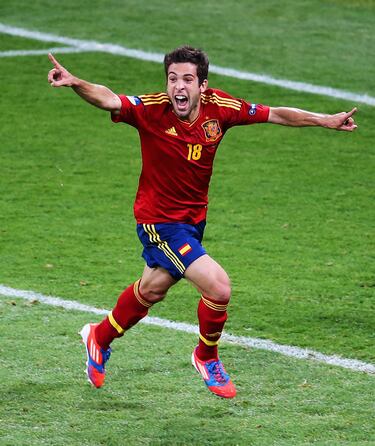 Jordi Alba con España.