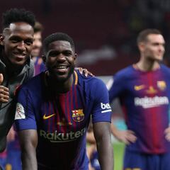 Mina e Iniesta se roban el show en la fiesta privada del Barça