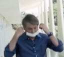¡Bolsonaro se sacó la mascarilla ante los periodistas tras dar positivo por Covid-19!