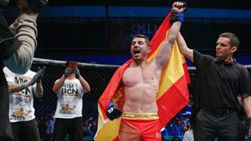 Entrevista con Ignacio Capella tras su debut en Combate Am&eacute;ricas.