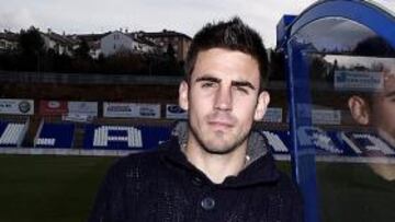 <b>TITULAR. </b>Víctor espera dejar el banquillo este sábado en Vigo.