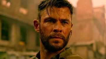 Chris Hemsworth returns to reprise his role as Tyler Rake in the upcoming movie