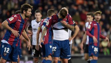 Antonio Luna tras su expulsión.
