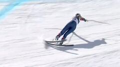 Una terrible caída en el descenso acaba con la carrera de Vonn