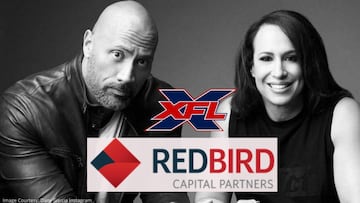 RedBird es copropietario de la XFL con Dwayne Johnson y Dany Garcia.