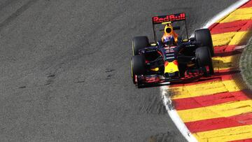 Verstappen dominó los libres del viernes del GP de Bélgica.