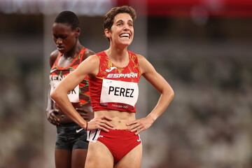 Marta P¨¦rez se mete en la final ol¨ªmpica de 1500 metros con el quinto mejor tiempo de su serie. 4:01.69 minutos, superando por hasta 3 segundos su marca personal.