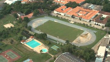 Las instalaciones de la Comisión Deportiva de la Fuerza Aérea brasileña (CDA), en Río de Janeiro.