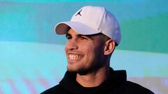 What did Carlos Alcaraz say about playing tennis in Mexico City for the first time?