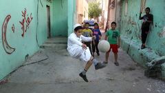 El fútbol, en cualquier lugar y de cualquier forma