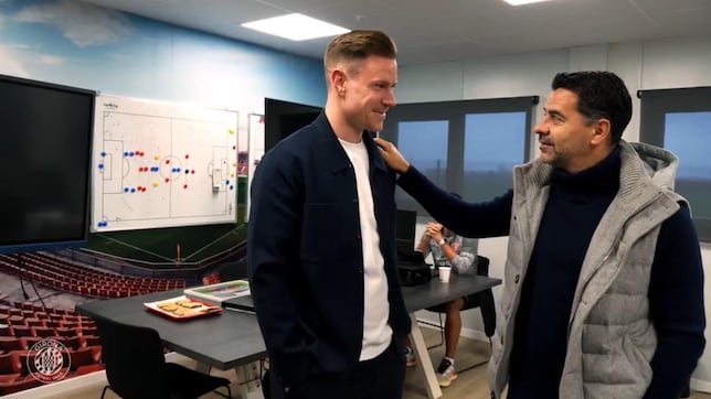 Míchel ya disfruta de Ter Stegen: “Eres un líder, nos vas a dar mucho”
