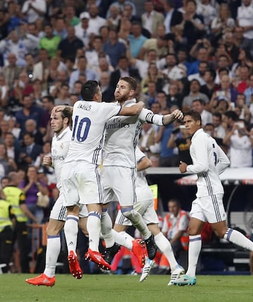 Sergio Ramos empató el partido. 1-1.