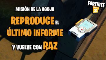 ¿Dónde está el último informe en Fortnite Temporada 6?
