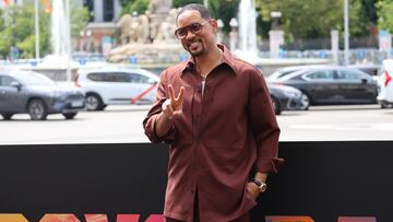 Will Smith en la presentación de "Bad Boys: Ride or Die" en la plaza de Cibeles a 26 de Mayo de 2024 en Madrid (España).
WILL SMITH;ACTOR;FAMOSOS;BAD BOYS: RIDE OR DIE;
Raúl Terrel / Europa Press
26/05/2024