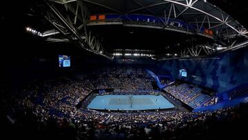 Pista de Perth en la ATP Cup.