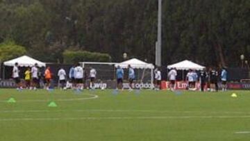 El Madrid ya se entrena bajo la mirada de Zinedine Zidane