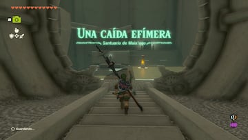 the legend of zelda tears of the kingdom nintendo switch guia santuario maia'oqo