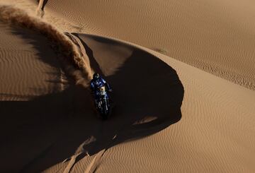 La octava etapa del Dakar en imágenes