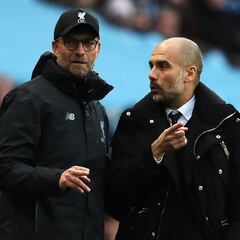 Guardiola y Klopp, los reyes de la Premier League