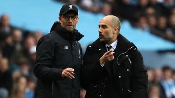 Guardiola y Klopp, los reyes de la Premier League