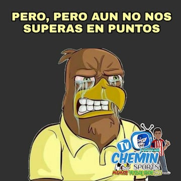 Los memes se rinden ante los triunfos de Chivas y América