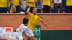 Giraldo guía a Colombia al triunfo ante Chile en Copa Davis