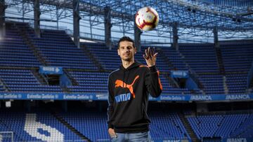Vicente Gómez es feliz en A Coruña