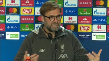 Klopp sorprende al decir cuántos partidos ha visto del Atlético