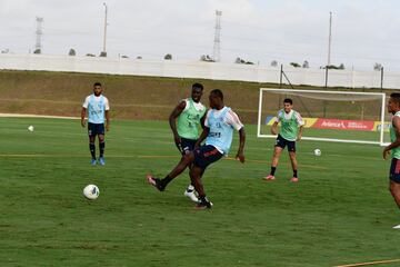 La Selección Colombia completó una semana de trabajos y se enfoca en el duelo de Eliminatorias ante Perú. Reinaldo Rueda ha estado muy atento a sus elegidos.