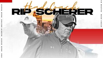 Cartel con el que los Madrid Bravos han anunciado a Rip Scherer como nuevo Head Coach.