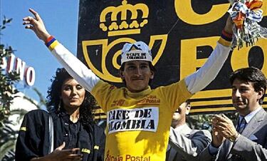 Campeón y líder de la Vuelta a España en 1989 por 11 etapas.