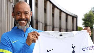 Nuno Esp&iacute;rito Santo, nuevo director t&eacute;cnico de Davinson S&aacute;nchez en Tottenham.