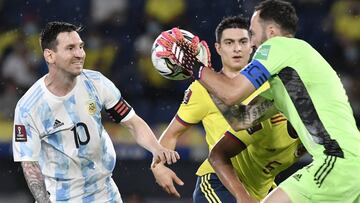 Así fue el rendimiento de los jugadores de la Selección Colombia en el empate 2-2 ante Argentina en el Metropolitano. Borja, Ospina y Cuadrado, figuras