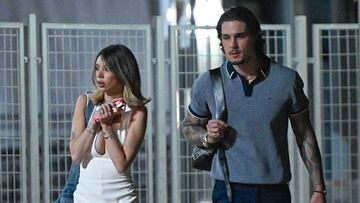 MADRID, SPAIN - MAY 11: Alejandra Rubio and Carlo Costanzia leave Mediaset's facilities on May 10, 2024 in Madrid, Spain. (Photo By Francisco Guerra/Europa Press via Getty Images)