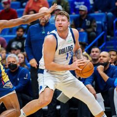 Doncic abusa de los Pelicans y resuelve en pocos minutos