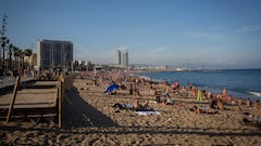 La playa de la Barceloneta
David Zorrakino / Europa Press