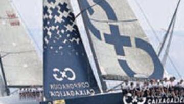 <b>IMPECABLE. </b>El Caixa Galicia fue el mejor en aguas de Mallorca.