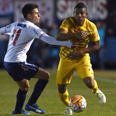 El gol de Fabra abre la ilusión de semifinales para Boca Juniors