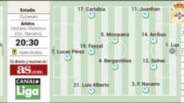 Lucas Pérez y el enorme reto de poder superar al mítico Bebeto