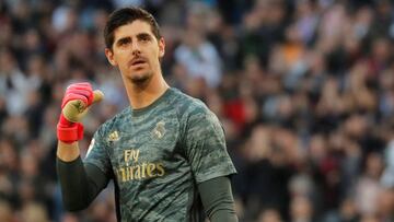 Courtois es el mejor de enero en LaLiga Santander