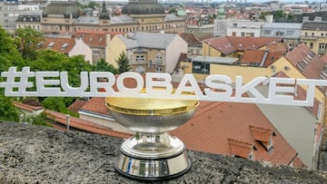 El trofeo del Eurobasket 2022