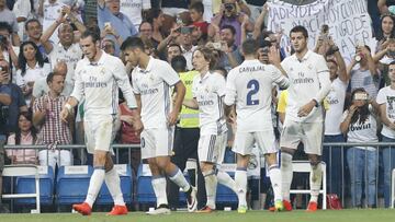 El Madrid salva un mal trago