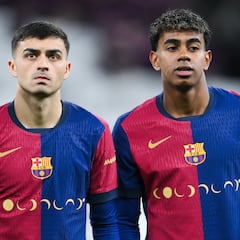 Lamine Yamal y Pedri, en el once ideal de la IFFHS