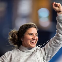 Araceli Navarro gana el bronce en los Mundiales de esgrima