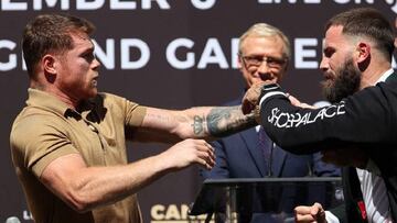 Saul &#039;Canelo&#039; Alvarez is set to take on Caleb Plant on November 6th but what are the odds and predicitions and who will finally be undisputed champion?