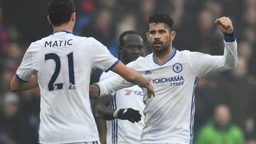 Diego Costa extiende a 11 los triunfos seguidos de Chelsea